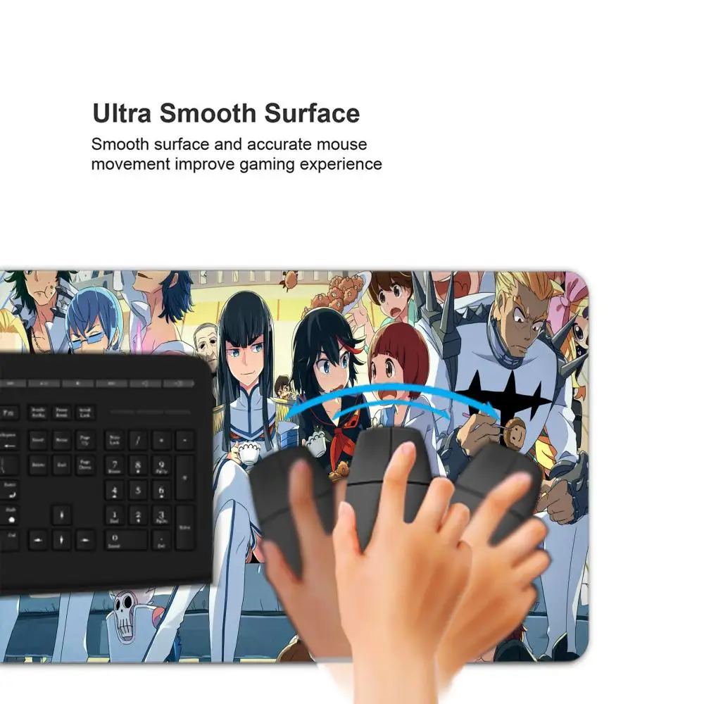 Alas Mouse Anime Kill La Kill Matoi Ryuuko Alas Mouse Gaming Komputer Besar Permainan Populer Tahan Air PU Grosir dan Kulit 1000x500