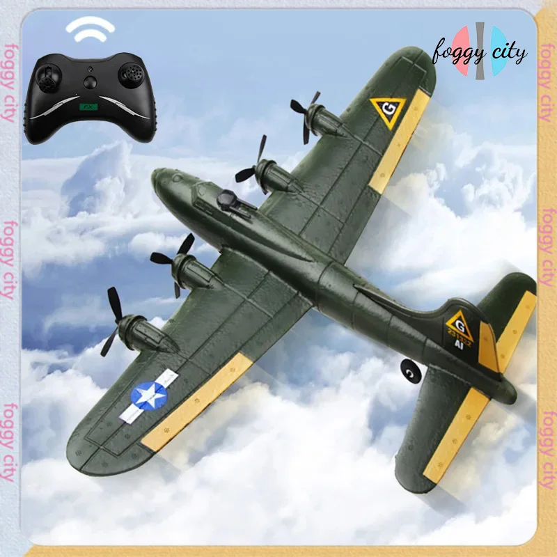 Feixiong Fx817 Remote-controlled Aircraft B17 Bomber Fixed Wing Remote-controlled Aircraft Glider Children's Model Toy