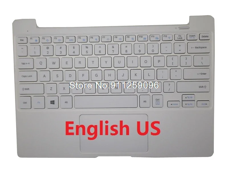 

Laptop PalmRest&keyboard For Samsung 110S1K English US BA61-02647A BA61-02647A BA98-00500L With Touchpad Speaker New