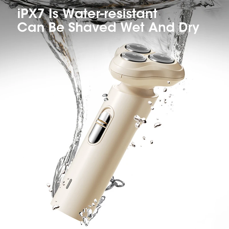 ماكينة حلاقة كهربائية للرجال ، ماكينة حلاقة ، ماكينة تشذيب اللحية ، شفرة عائمة ثلاثية الأبعاد ، قابلة للغسل ، إعادة شحن USB ، ماكينة قص الشعر