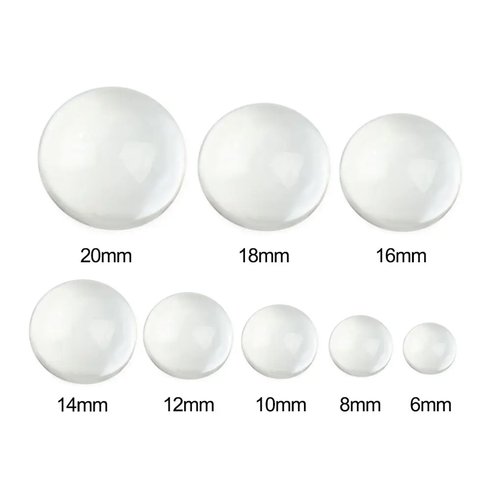 20 قطعة DIY بها بنفسك الحرف لعبة الملحقات التصحيح التلاميذ عيون مقل العيون عيون زجاجية عيون كريستال #6