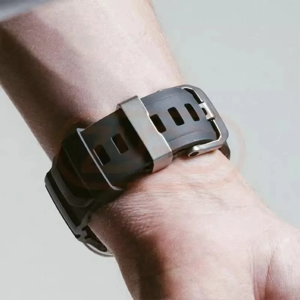 Trail Silicone Strap for Apple Watch Ultra 3 49mm 11 10 46mm 9 8 7 45mm Comfortable Bracelet iWatch 6 5 SE 44mm Replaceable Belt