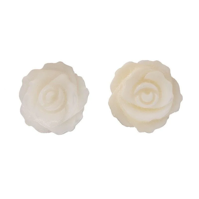 

Natural Shell Flower Earrings Genuine 925 Sterling Silver Stud Earrings For Women Fashion Gift