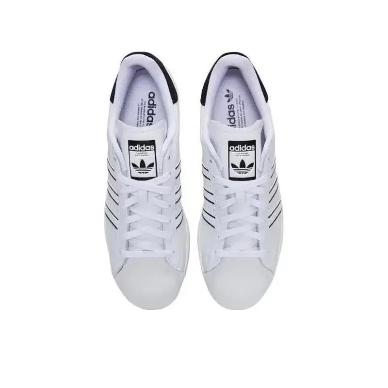 Adidas Superstar Man and Women's Comfortable, Casual, Lightweight, Breathable Low Top Board Shoes