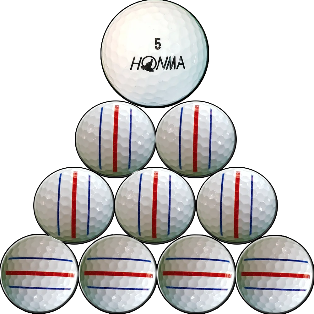 Roat Ball Honma 3 Piers White 10 Al Golf Ball