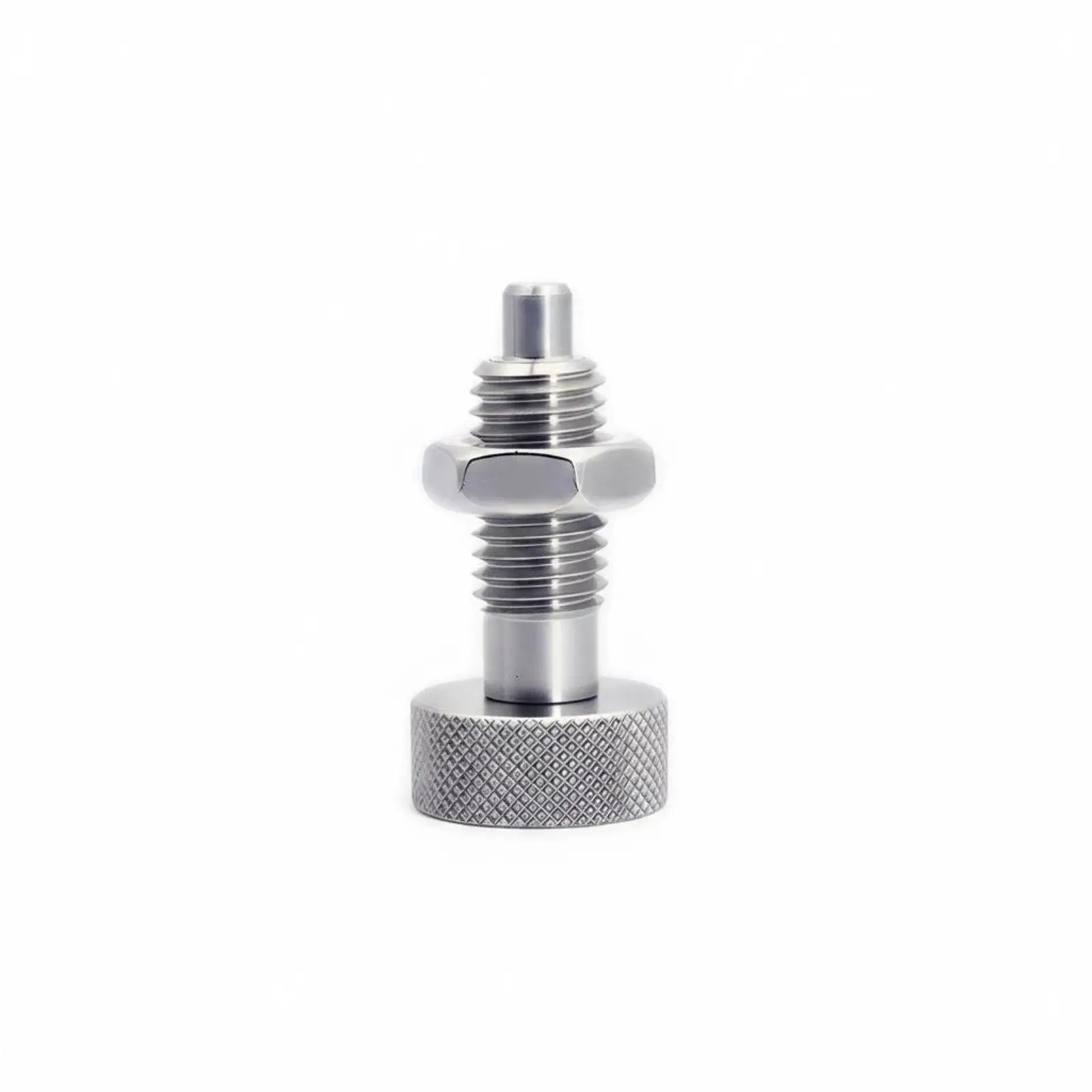 Self-Locking Indexing Plunger Anti Knurled Head Indexing Fastener