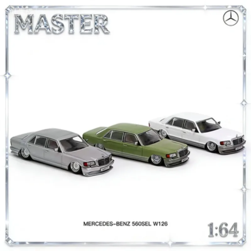

MASTER 1:64 S-класс 6-го поколения, низкопрофильная версия, литая модель из сплава, коллекционный предмет для взрослых, подарок для мальчиков.