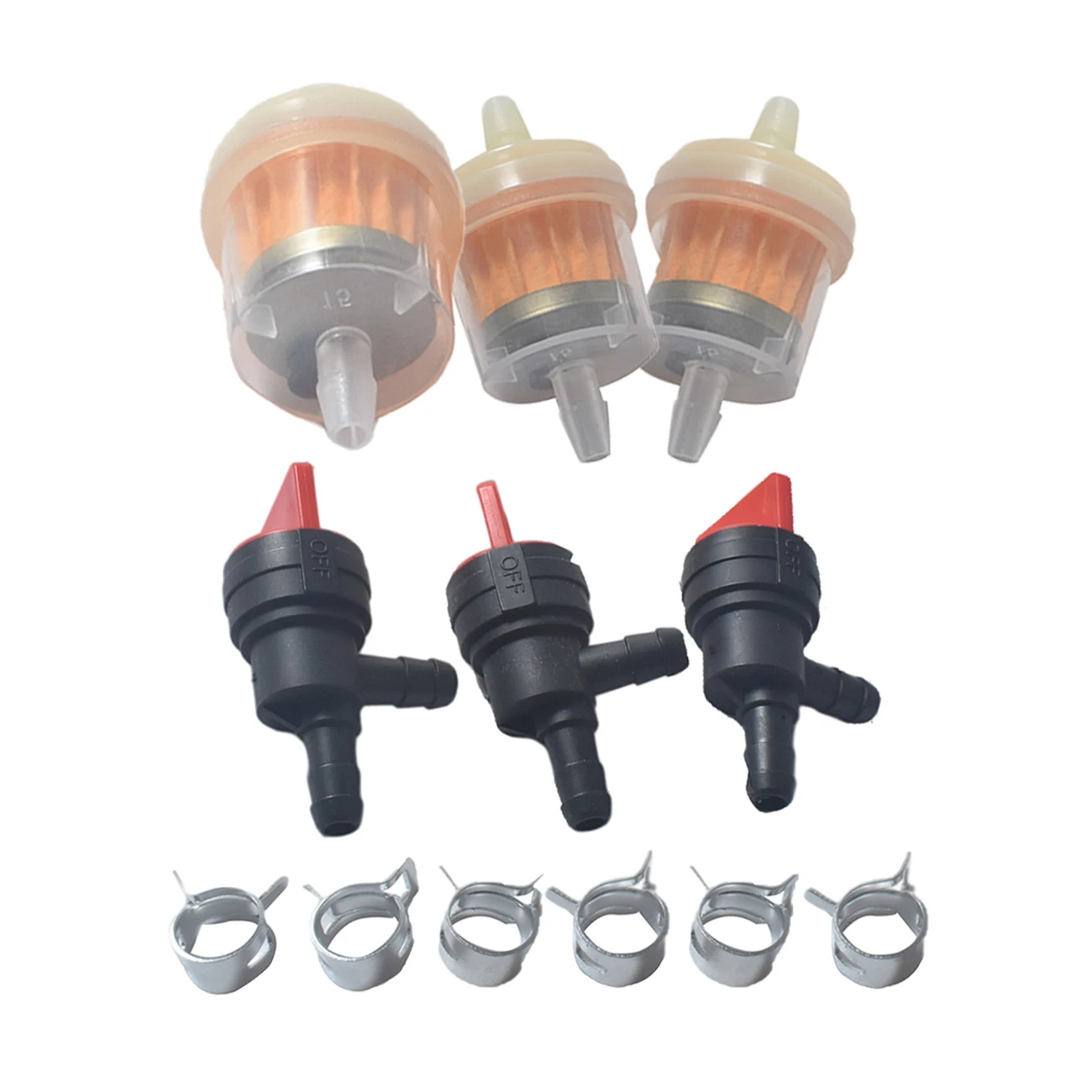 Fuel Gas 1/4" 90 Degree Shutoff Cutoff Valve Petcock for Tecumseh 35857 32961