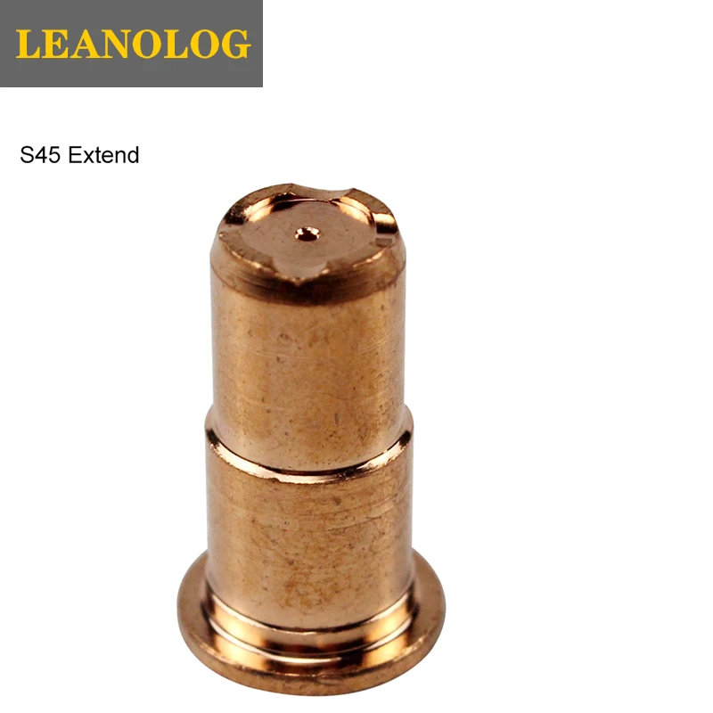 10PCS Inverter DC Plasma Cutter S45 Torch Trafimet Cutting Consumables  PD0103 Long Tip