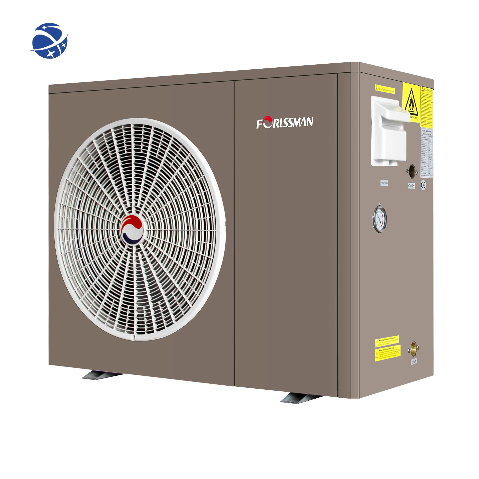 YUNYI R32 15KW Air to Water Heat Pump Water Heater heating system for home