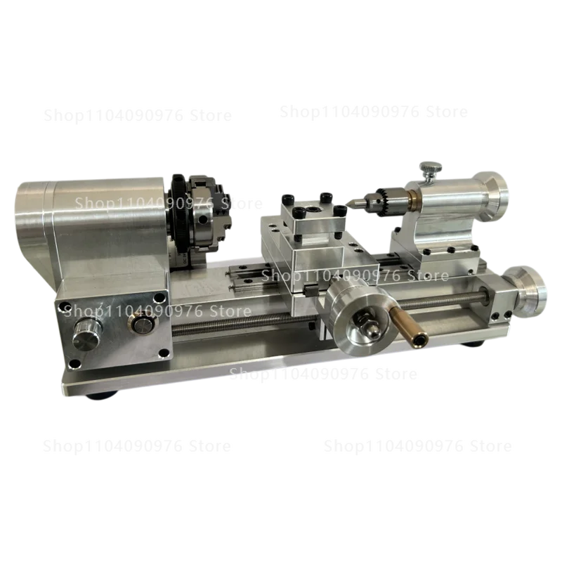 

DIY Mini Desktop Lathe Self Made Handcraft Delicate Lathe