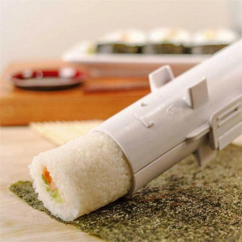 1/2 stücke Sushi Maker Roller Reis Mold Bazooka Gemüse Fleisch Roll Werkzeug DIY Sushi, Der Maschine Küche Zubehör sushi Werkzeug