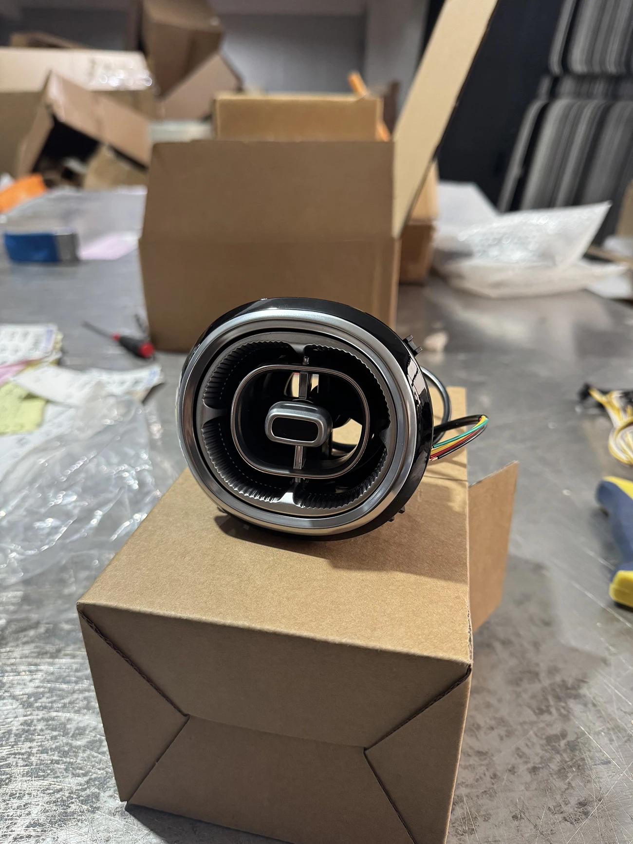 

Air Conditioning Vents with Lights Customizable Duct Adapter Roof air Outlet for Vito Vclass W447 Sprinter Hiace