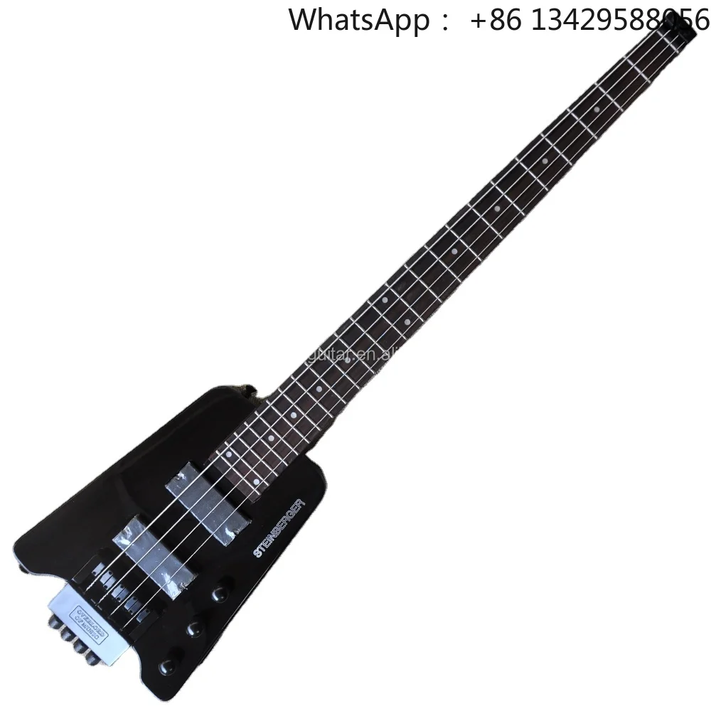 Flyoung 4 Strings Electric Bass Guitar professional Bass Guitar Headless Electric bass guitar