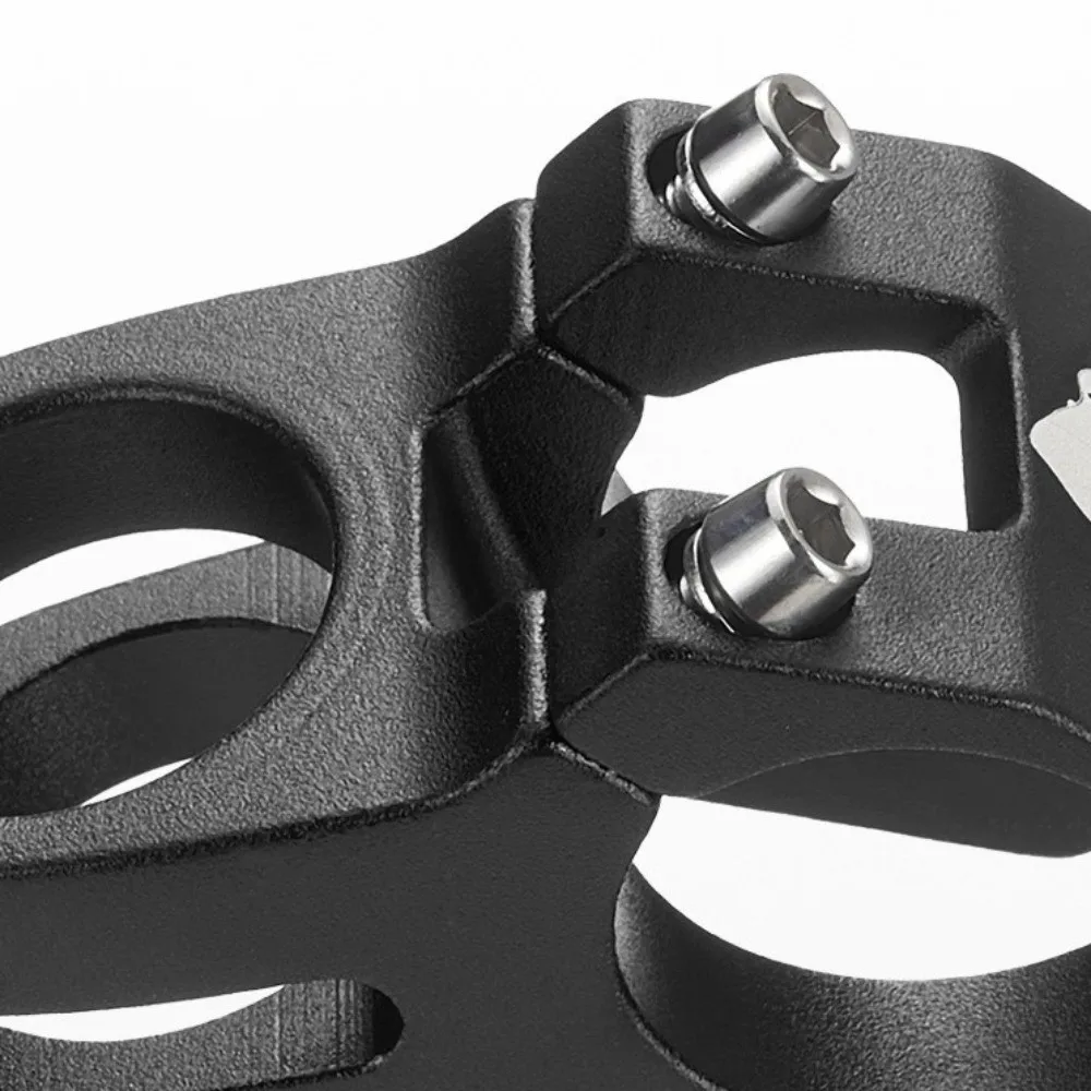 Stem Riser Table 25.4/31.8mm Pipe Bicycle Handlebar Stem 45mm CNC Mountain Bike Stem Aluminum Alloy Bike Riser Stem Trail Riding
