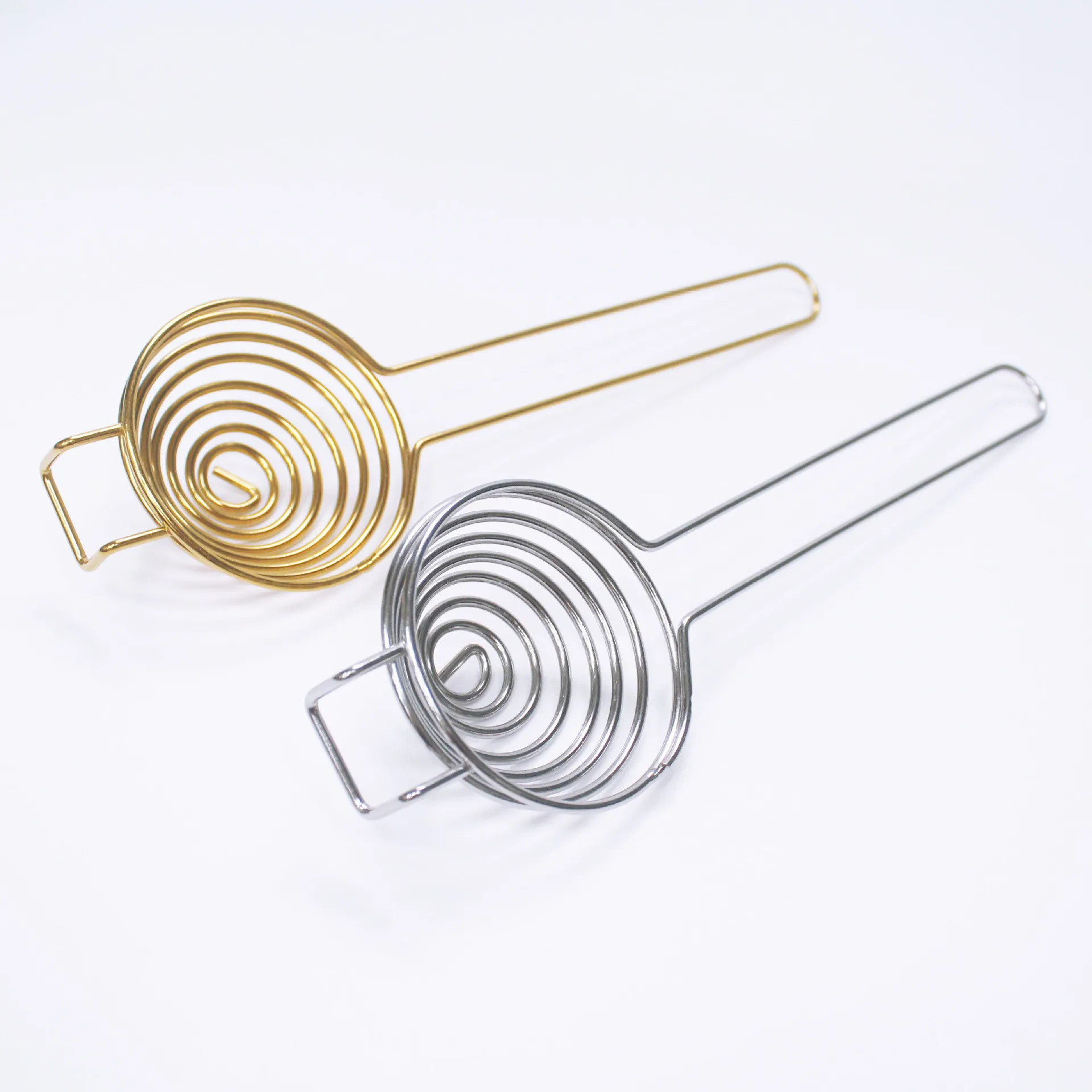 

304 Stainless Steel Egg White Separator Long Handled Yolk Filter Gold/Silver Tools Kitchen Gadgets Whisk Cooking Tool