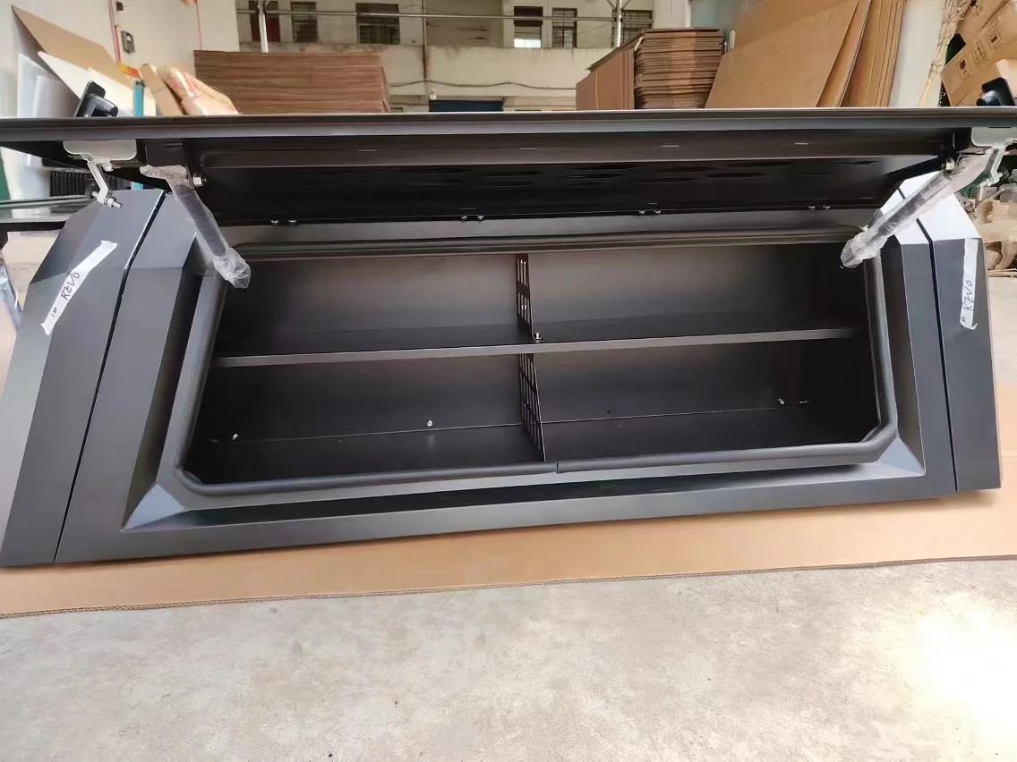Anti-rusted Storage Box Universal Aluminum Optional Accessories Compatible for Canopy Pickup Truck Roof Rack