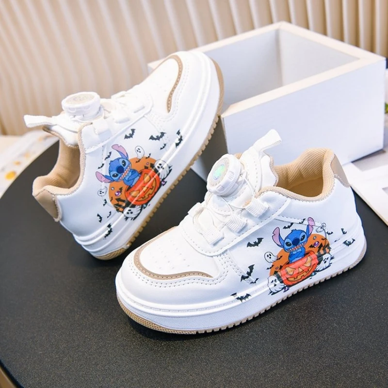 

Disney Stitch 2025 New Children shoes boys girls Campus Fashion Waterproof breathable soft sole wear-resistant Kids Shoes