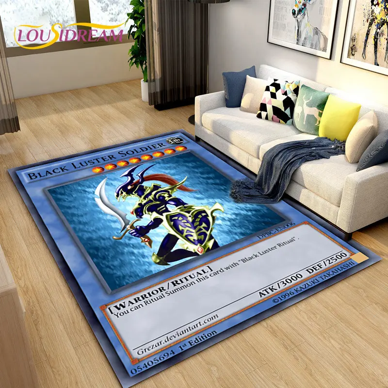 Yu-gi-ohモンスターフロアマット,大型,リビングルーム,ベッドルーム