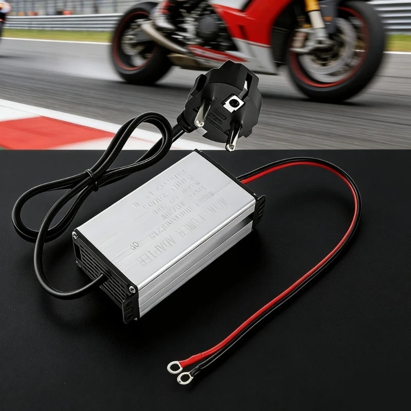 

P5ED Универсальный адаптер питания от 220 В до 12 В, адаптер питания с вилкой европейского стандарта, адаптер воздушного шнур 5