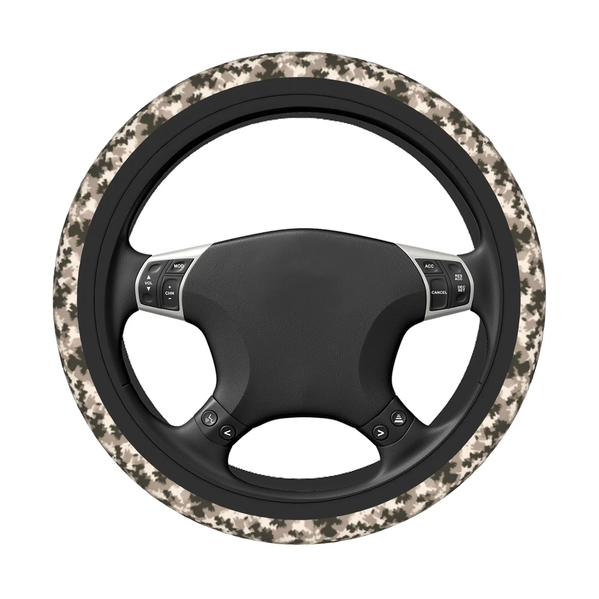 Camo Camouflage Car Steering Wheel Cover 37-38 Universal  Steering Wheel Protective Cover Colorful Interior Accessories - view 4