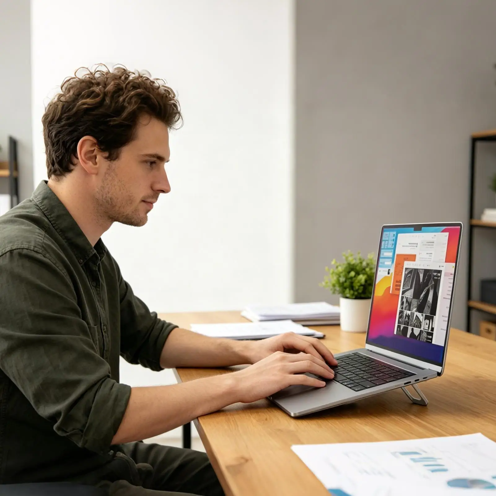 Foldable Hiddens Self-adhesive Laptop Support Feet Portable Mini Notebook Heightening Bracket Home Office Adjustable Riser