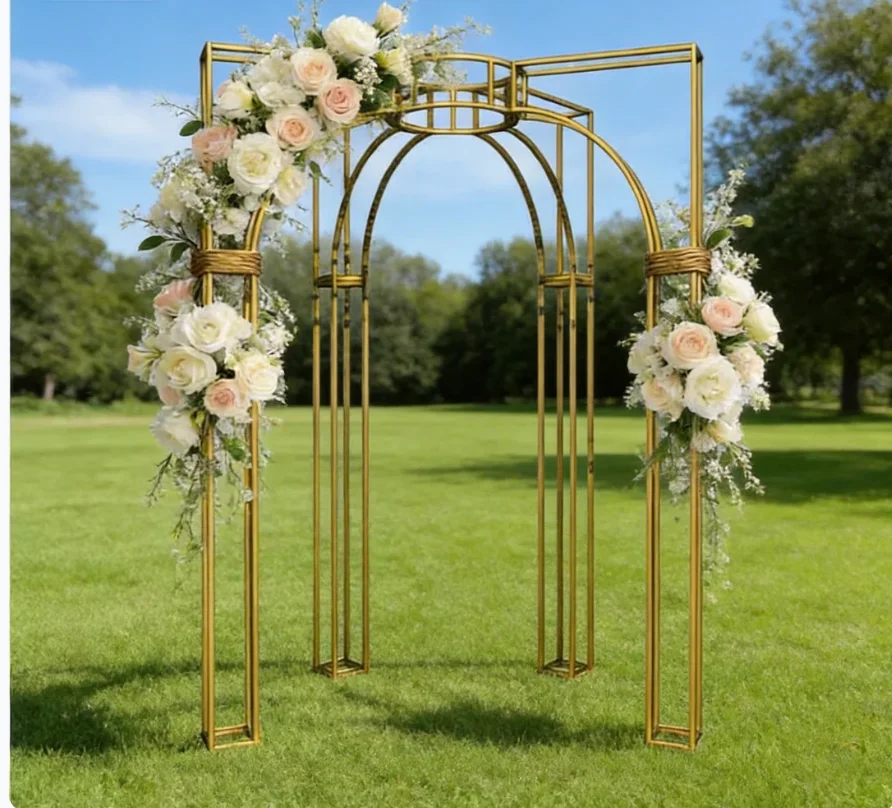 Hochwertige Hochzeitsbögen für Outdoor-Veranstaltungen 2026 Neuestes Design Bogen-Dekorationen – Detail 9
