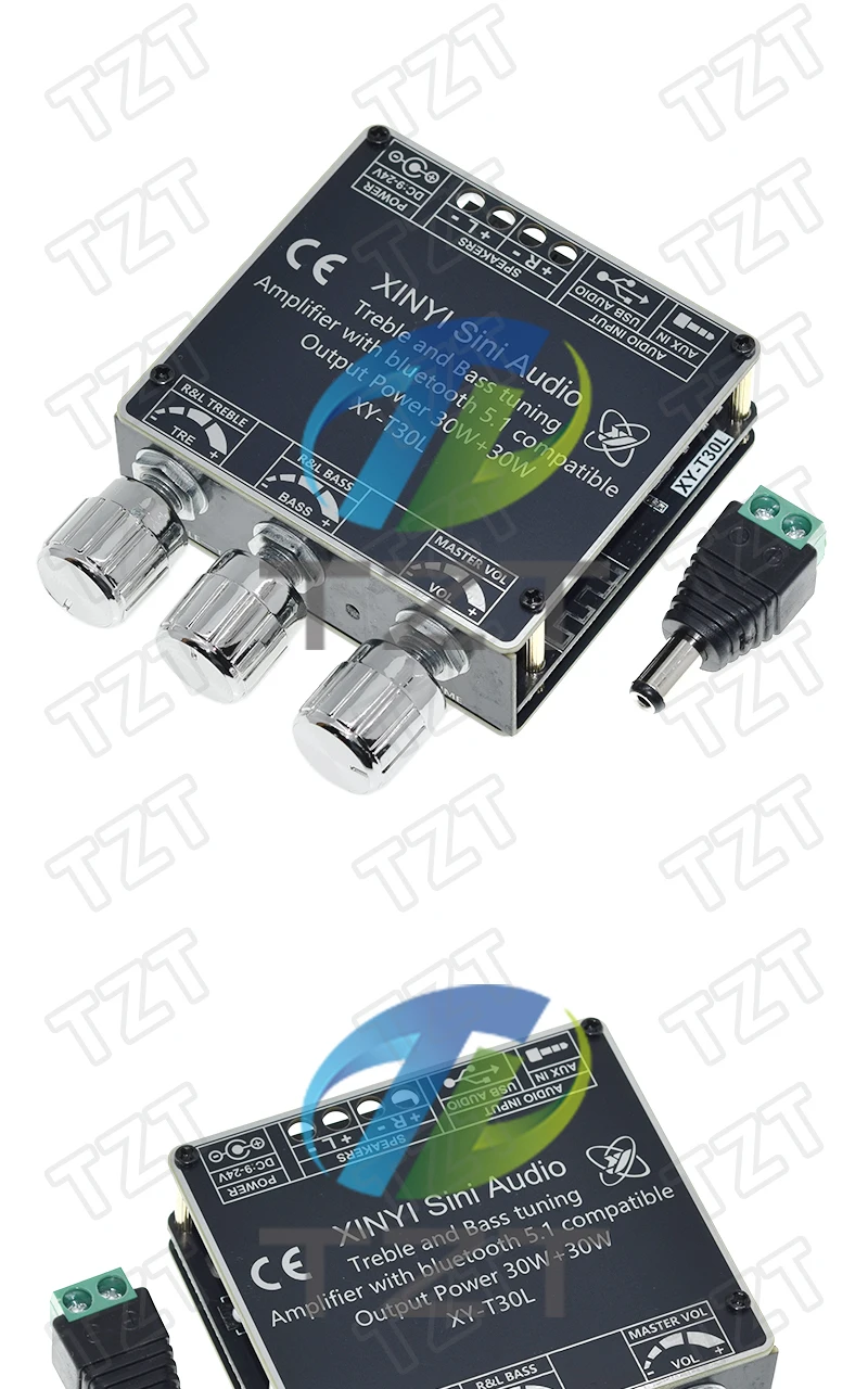 HIFI DIY Audio T30L Bluetooth Digitaler Verstärker-Board-Modul 2.0 Stereo Dual-Kanal 30W * 2 mit Höhen- und Tiefbass-Einstellungen – Detail 9