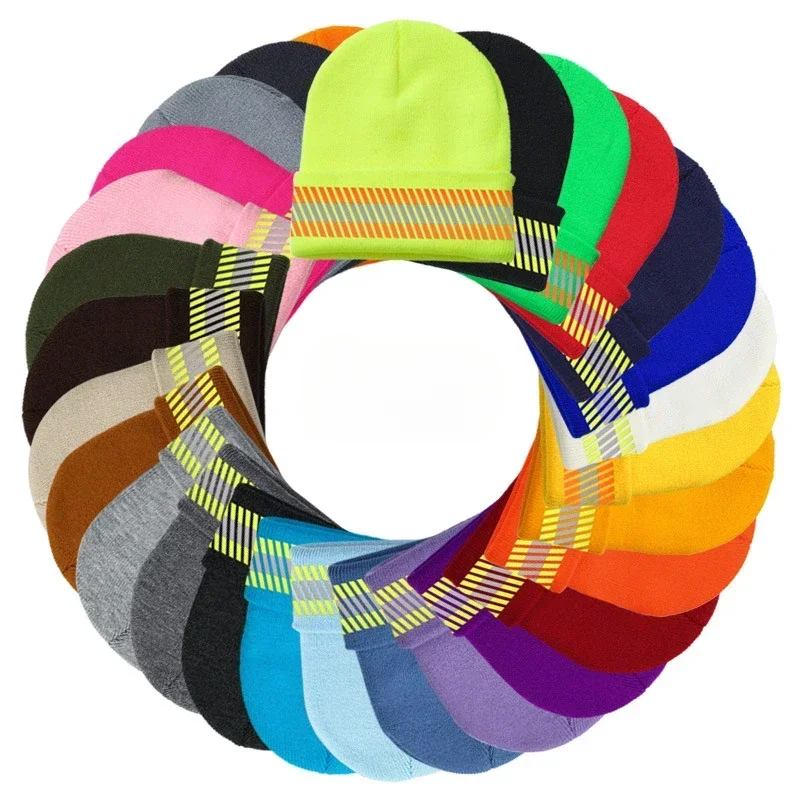 

Женская и женская вязаная толстая шерстяная шапка Landlord Guapi, черные зимние шапки и шапки