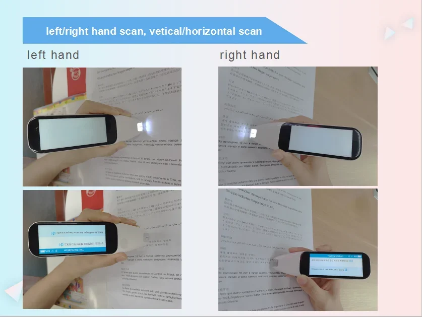 เครื่องอ่านปากกาของกล้อง WiFi ลำโพงเครื่องสแกนเนอร์เครื่องแปลแบบพกพาอุปกรณ์การ T03อุปกรณ์การแปล