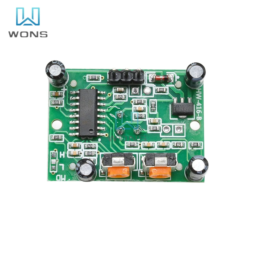 HC-SR501 HC-SR505 Adjust IR Pyroelectric Infrared PIR Module AM312 Motion Sensor Detector Module with HC-SR501 Bracket Diy