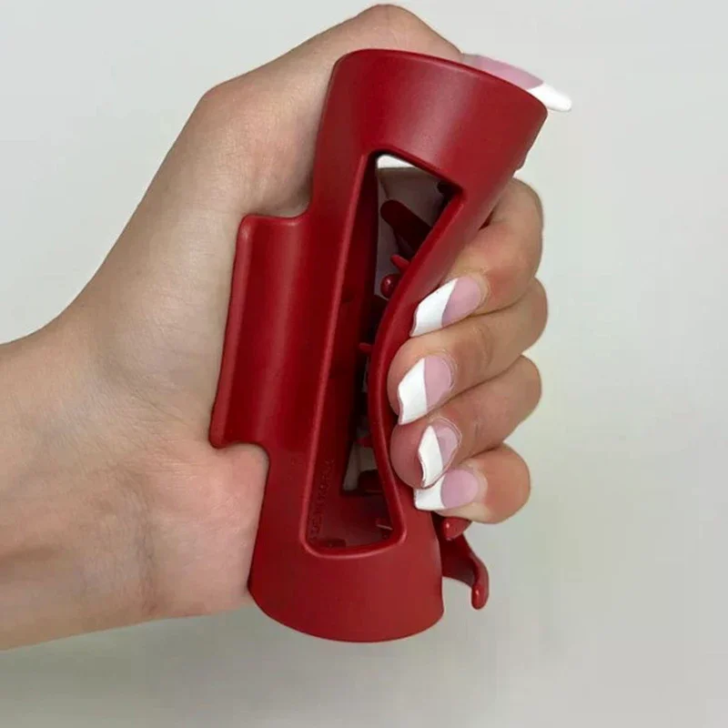 Soft Hair Grab Girls Clips Silicone Hair Clips Simple Fashion Versatile Items Hair Grab Decorations Hair Accessories Safe Design