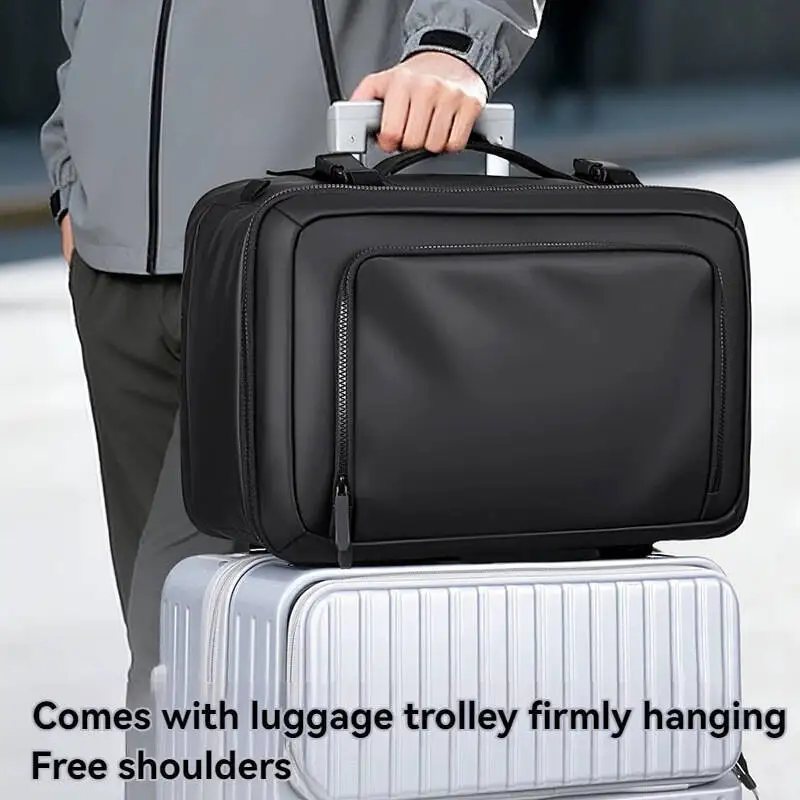 Travel Backpack Short Distance Airplane Ryanair Cabin Bag 180°open Close Women Men Leisure School Laptop Bag Carry On Luggage view 4