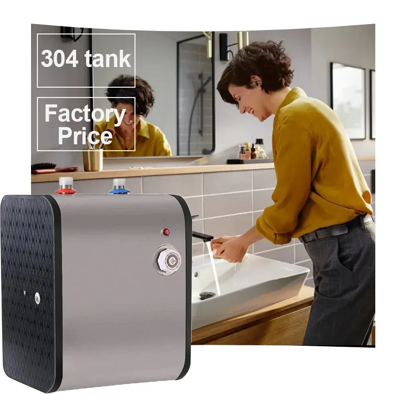 8-литровая подложка, квадратный гейзер 1,5 кВт, 220 В, электрический мини-горячий водонагреватель 110 В для кухонной мойки