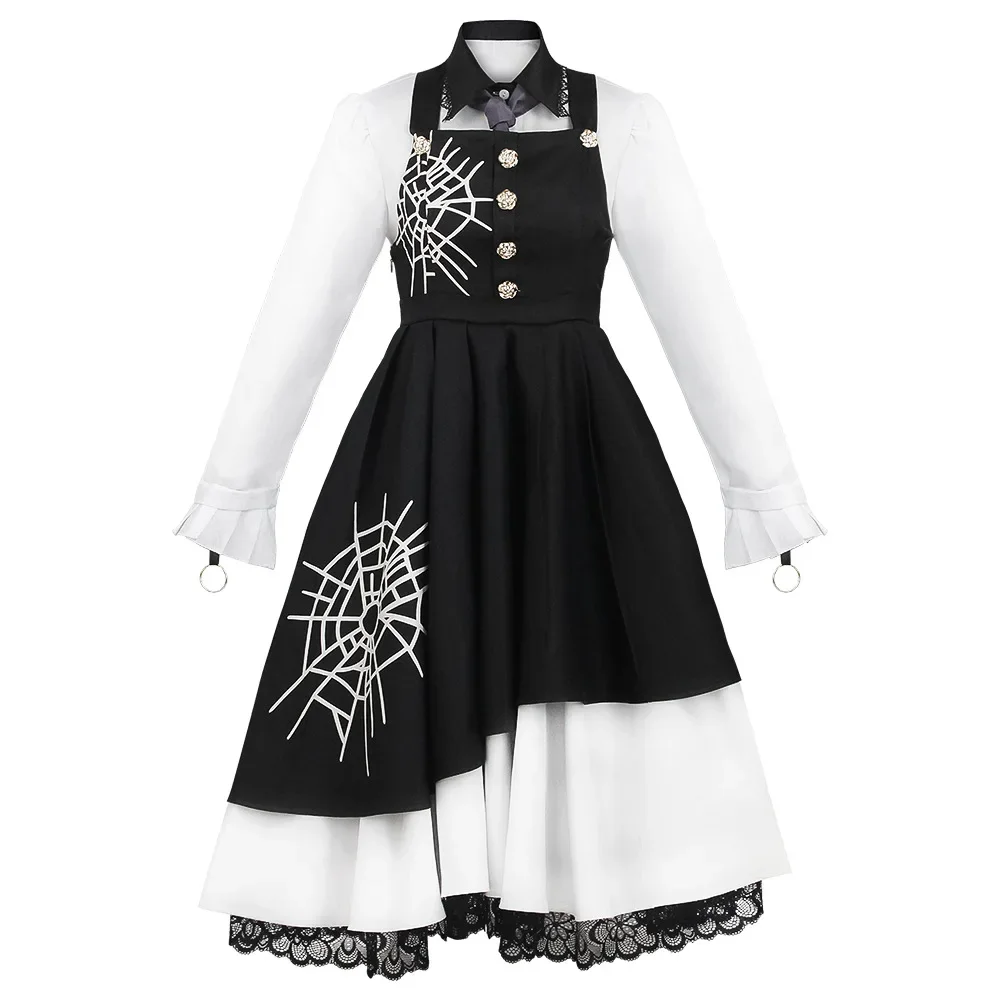 Anime Danganronpa V3 Cosplay Tojo Kirumi Costume Uniform Maid Outfit Clothes