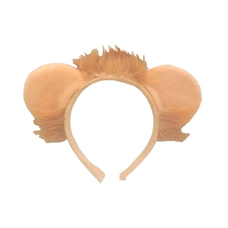 Orette per animali in costume leone y5gc e set coda accessori per abiti da fantasia