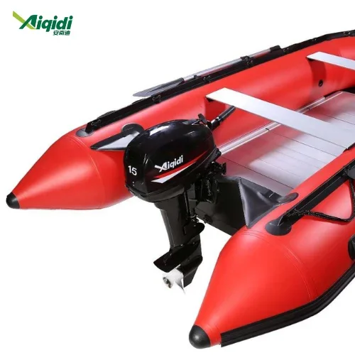 AIQIDI 15HP Outboard Propulsion Gasoline-Powered Fishing Boat Speedboat 2-Stroke Motor Outboard