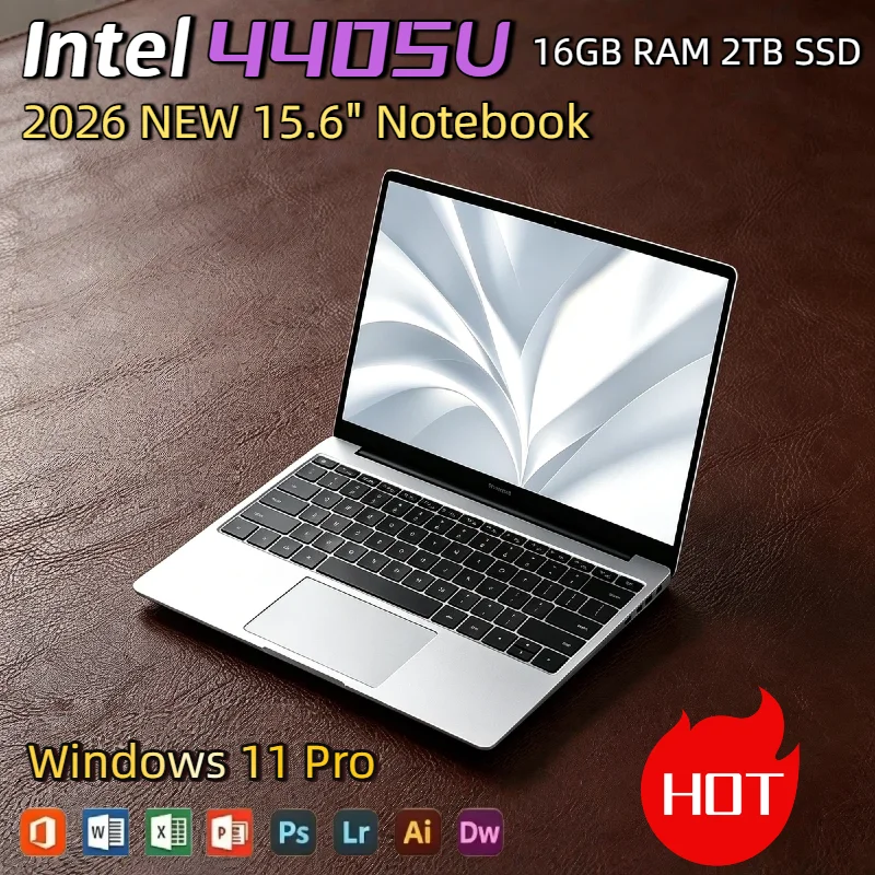 インテル-4405u-156インチ-ウルトラスリム-ノートパソコン-windows-11-16gb-2tb-ssd-ゲーミングノートブック-1920x1080-ディスプレイ-オフィス-学習-ゲーム用pc
