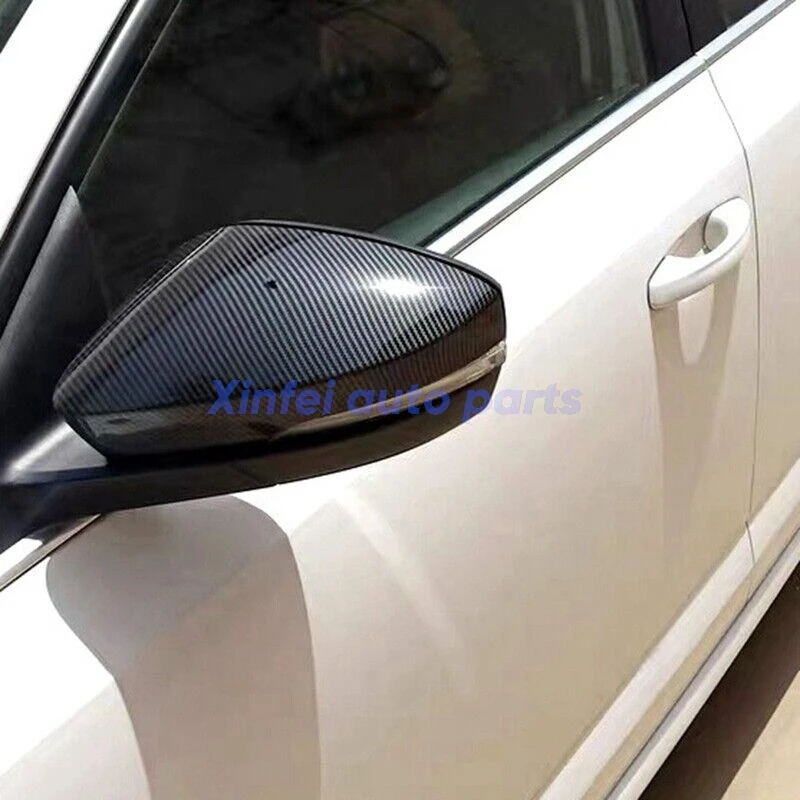 For Skoda Octavia Mk3 2014-2017 For VW T-ROC 2017-2019 Replacement Car Rearview Side Mirror Cover Wing Cap Exterior Case Trim