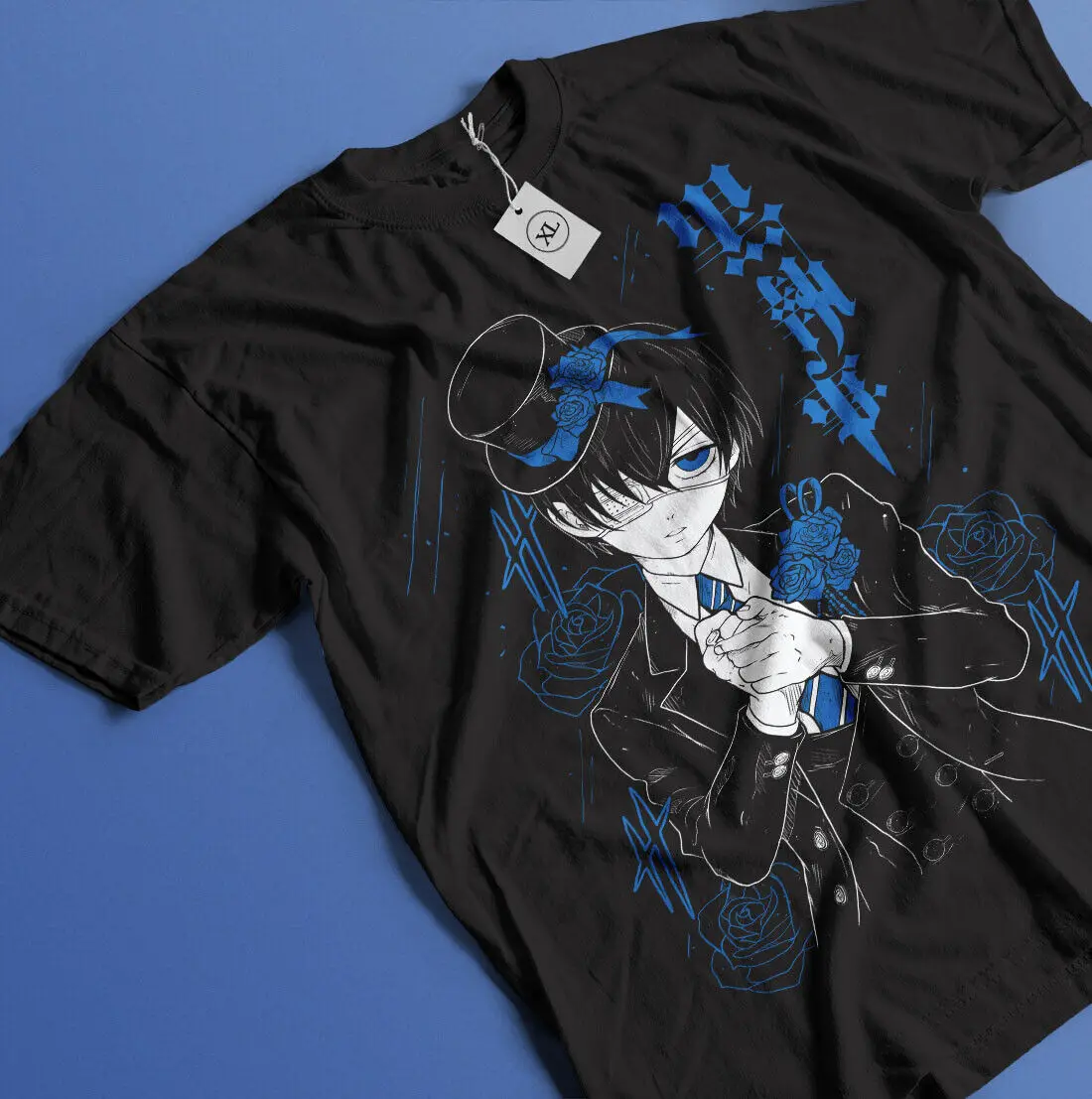 Black Butler T-Shirt Ciel Phantomhive T-Shirt Sebastian Michaelis Gift shirt