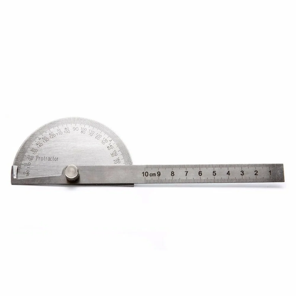 Machinist Ruler Protractors Stainless Steel Machinist Ruler Rotary Angle Finder & Special Craft Number Scale SAE Protractor