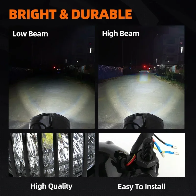 New Universal Motorcycle Headlamp 5