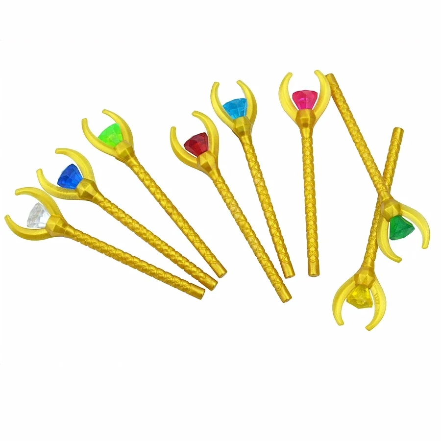 MOC 10 Stück Militärwaffen-Soldatenfiguren Mittelalterliche Bausteine Teile Zauberstab Rüstung Bogen Speer Axt Schulter-Ziegelstein Geschenk Spielzeug – Detail 2