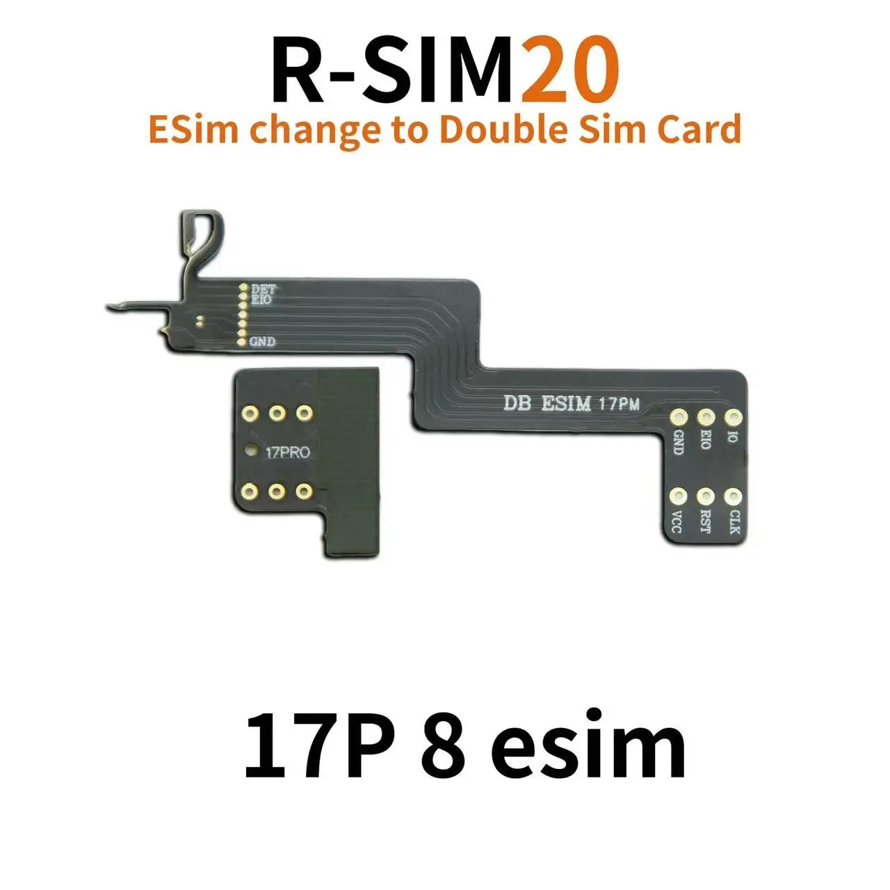 DB ESIM Change To Dual SIM Card Flex Cable Replacement For iphone14pro 14promax 15pro15promax IP16pro 16promax and IP17pro 17pro