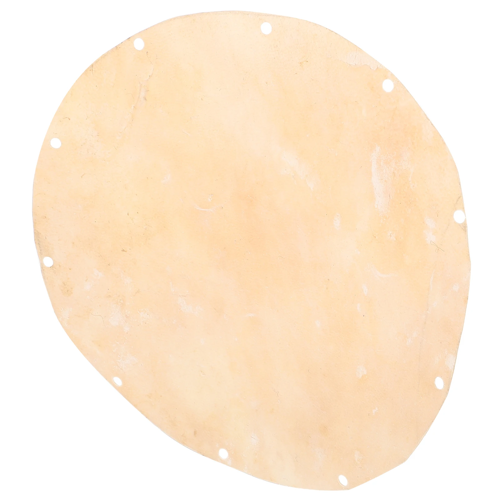 

Hand Drum Skin Natural Goat Head for Cover African Drums Replacement Case