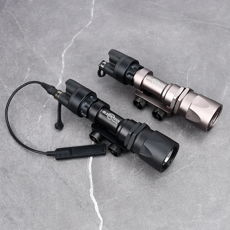 Imagem -02 - Lanterna Led Super Brilhante para a Caça Arma Tactical Surefir Scout Lights Trilho com Interruptor de Pressão Remoto Versão M951