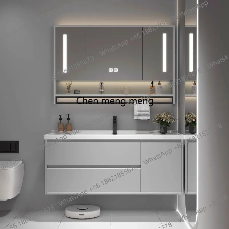 ze5556Ceramics Toilet Bathroom Vanities Vintage Partition Vanity Grey Bathroom Vanities Light Storage Mobiletto