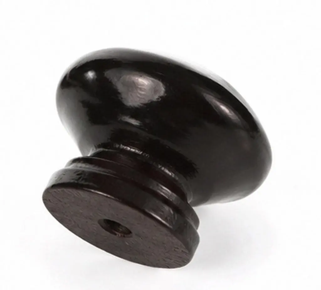 12Pcs Wooden Door Handle Solid Wood Furniture Pull Handle Easy Install Single Hole Dresser Pull Wood Drawer Pulls Cabinet