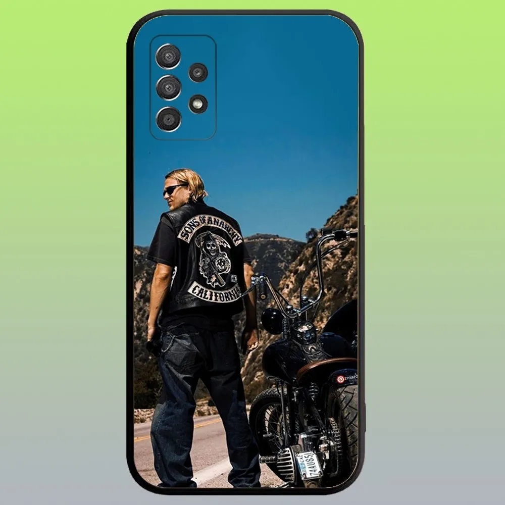 Sons of Anarchy Phone Case For Samsung Galaxy A20,A21s,A22,A31,A32,A52,A53,A72,73,A80,A91 Soft Black Cover