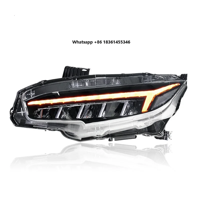 

For 16-21 Tenth-generation Modification Dragon Wing RGB Mode 45W 12V LED Daytime Running Suitable